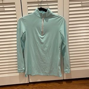 Teal Tailored Sportsman Sun Shirt